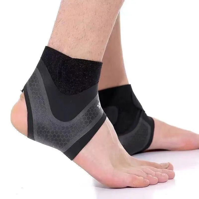 Aolikes Adjustable Sports Elastic Ankle Brace Support Compression Protector Wrap