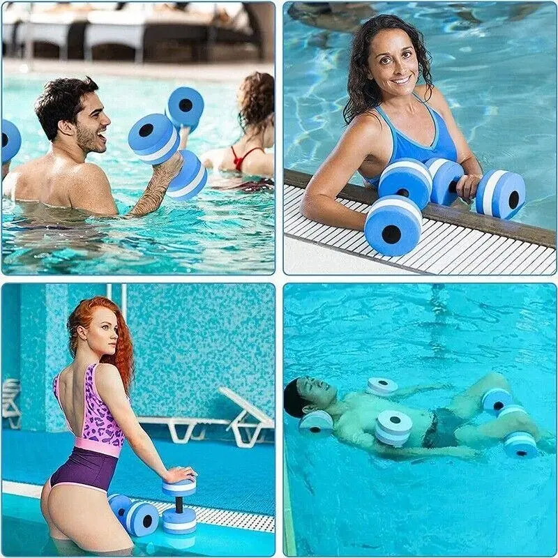 Water Dumbbells Aquatic Exercise Dumbells Water Aerobics Workouts Barbells