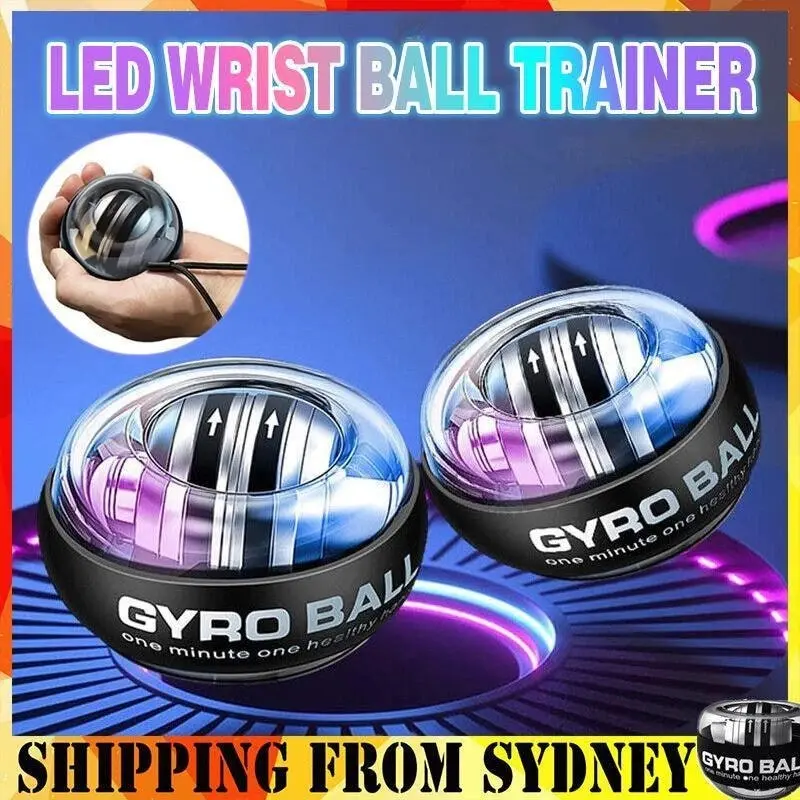 Led Wrist Ball Trainer Relax Gyroscope Ball Muscle Power Ball Gyro Arm Exerciser