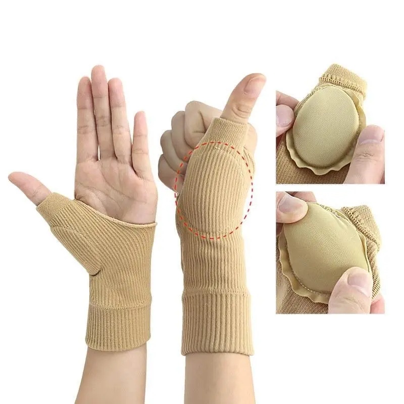 Wrist Thumb Support Tendonitis Hand Brace Basal Joint Sleeves Arthritis Gloves