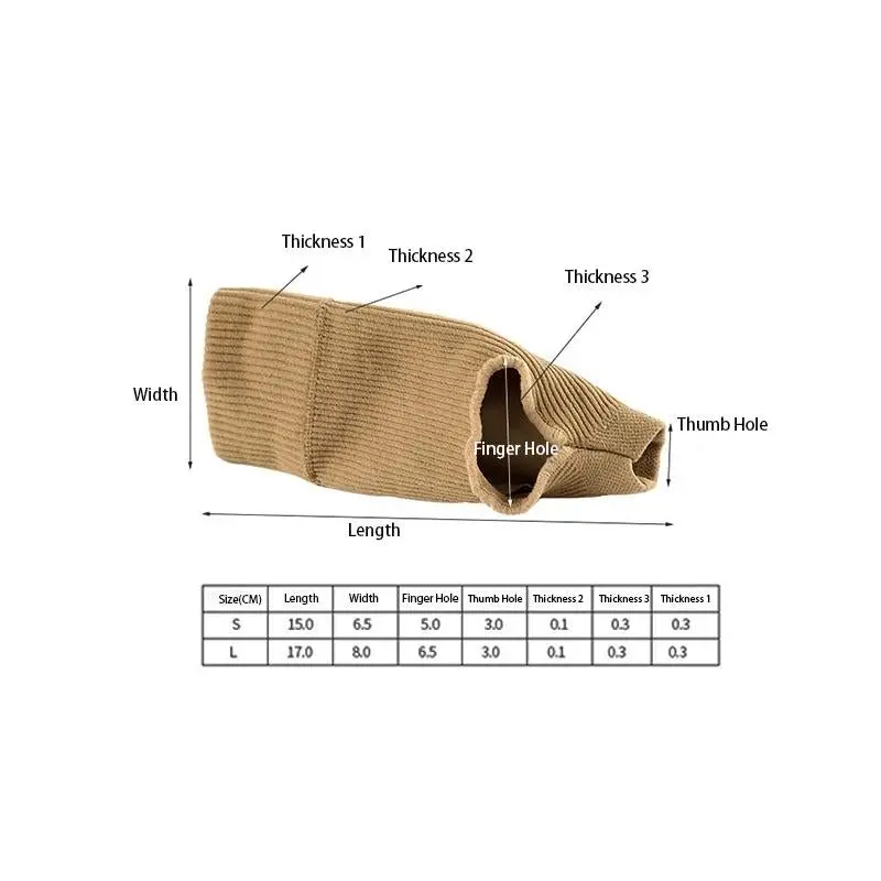 Wrist Thumb Support Tendonitis Hand Brace Basal Joint Sleeves Arthritis Gloves