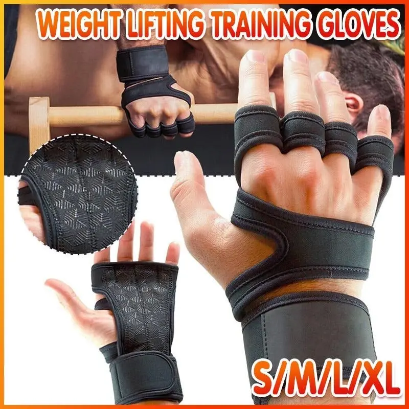 Weight Lifting Training Gloves Women Men Fitness Sports Body Building Gym Gloves