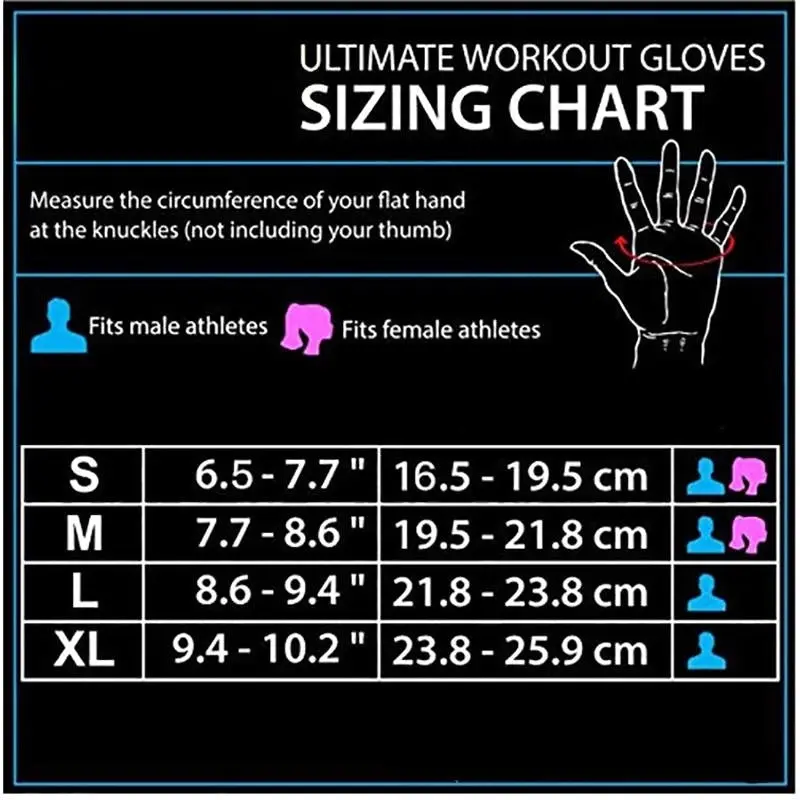 Weight Lifting Training Gloves Women Men Fitness Sports Body Building Gym Gloves