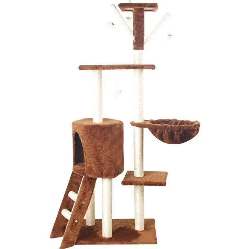 Cat Tree Scratching Post Gym House Condo Scratcher Furniture Tower