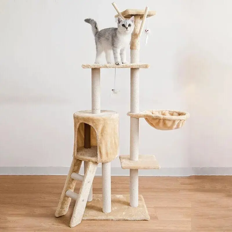 Cat Tree Scratching Post Gym House Condo Scratcher Furniture Tower