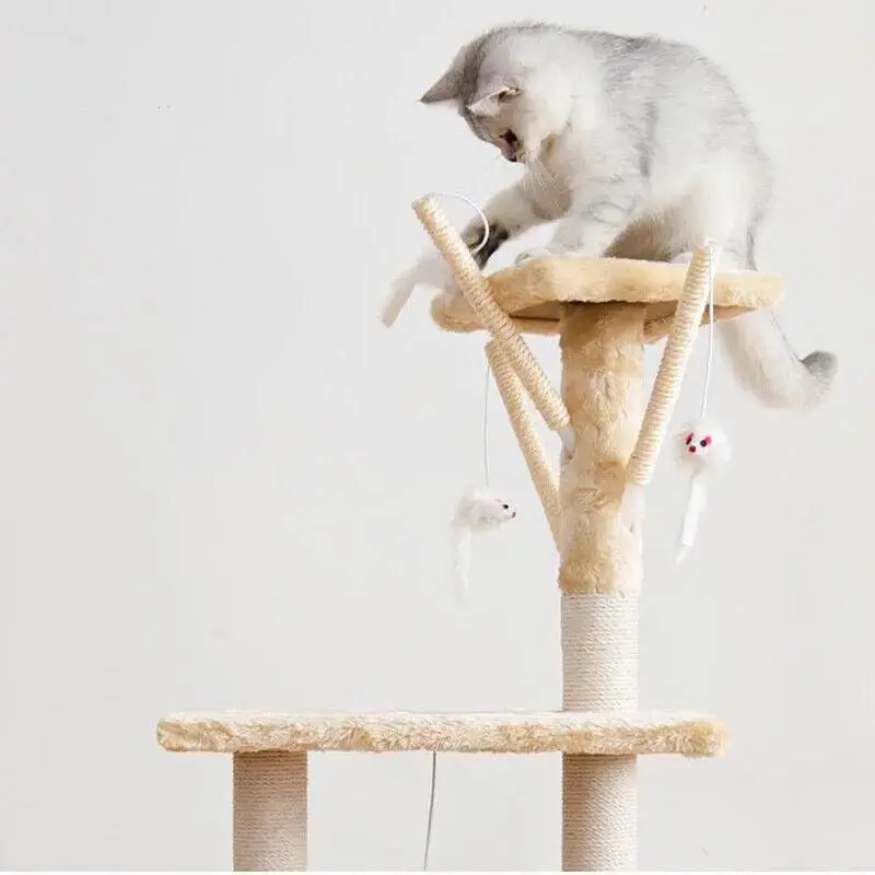 Cat Tree Scratching Post Gym House Condo Scratcher Furniture Tower