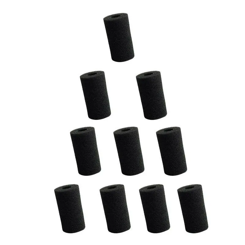 10Pcs Aquarium Filter Intake Sponges Fry Saver Protection