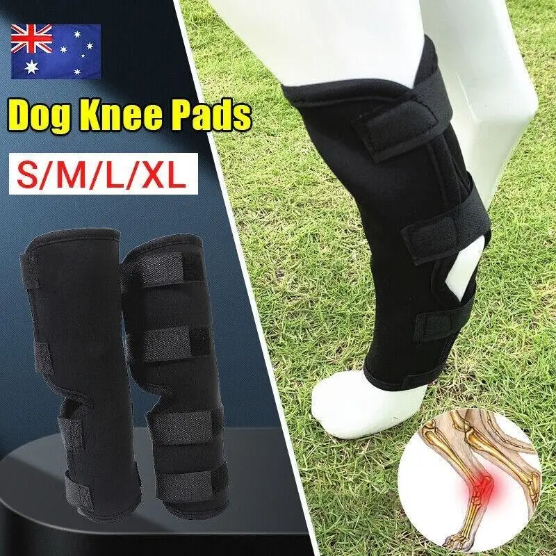 S/M/L/Xl Pet Dog Knee Support Brace Leg Hock Front Back Protector Compression