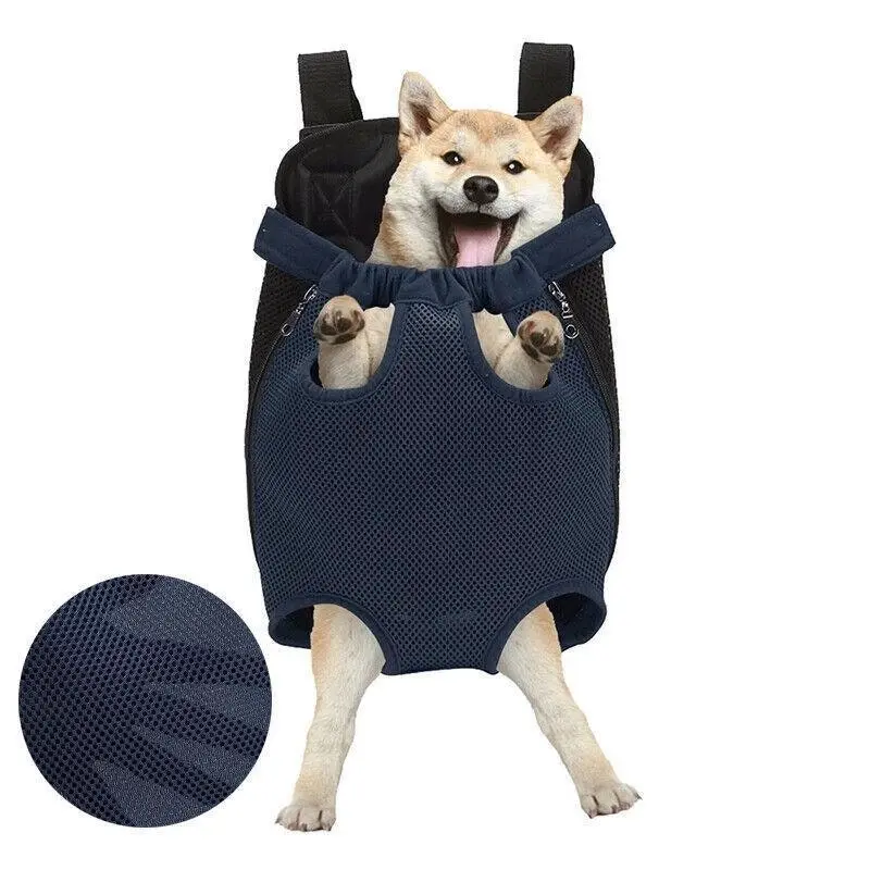 XL Pet Carrier Dog Backpack - Front and Back Shoulder Sling Pouch