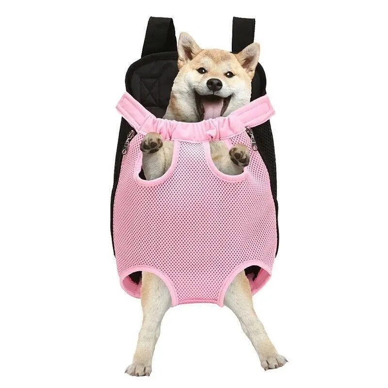 XL Pet Carrier Dog Backpack - Front and Back Shoulder Sling Pouch