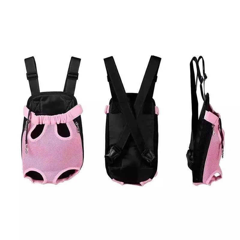 XL Pet Carrier Dog Backpack - Front and Back Shoulder Sling Pouch