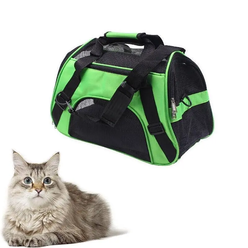 Pet Carrier Bag Portable Large Cat Dog Comfort Tote Travel Bag Airline Approved