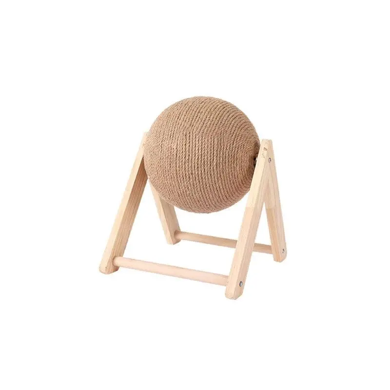 Cat Scratching Ball Cat Scratcher Toy Cats Scratcher Post Natural Sisal Au Stock