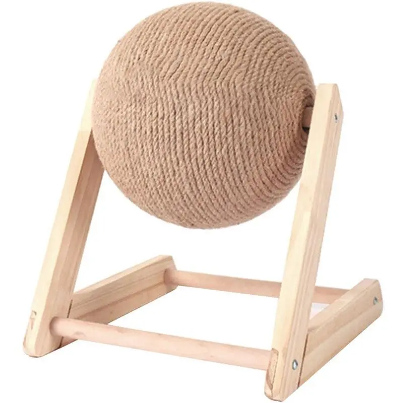 Cat Scratching Ball Cat Scratcher Toy Cats Scratcher Post Natural Sisal