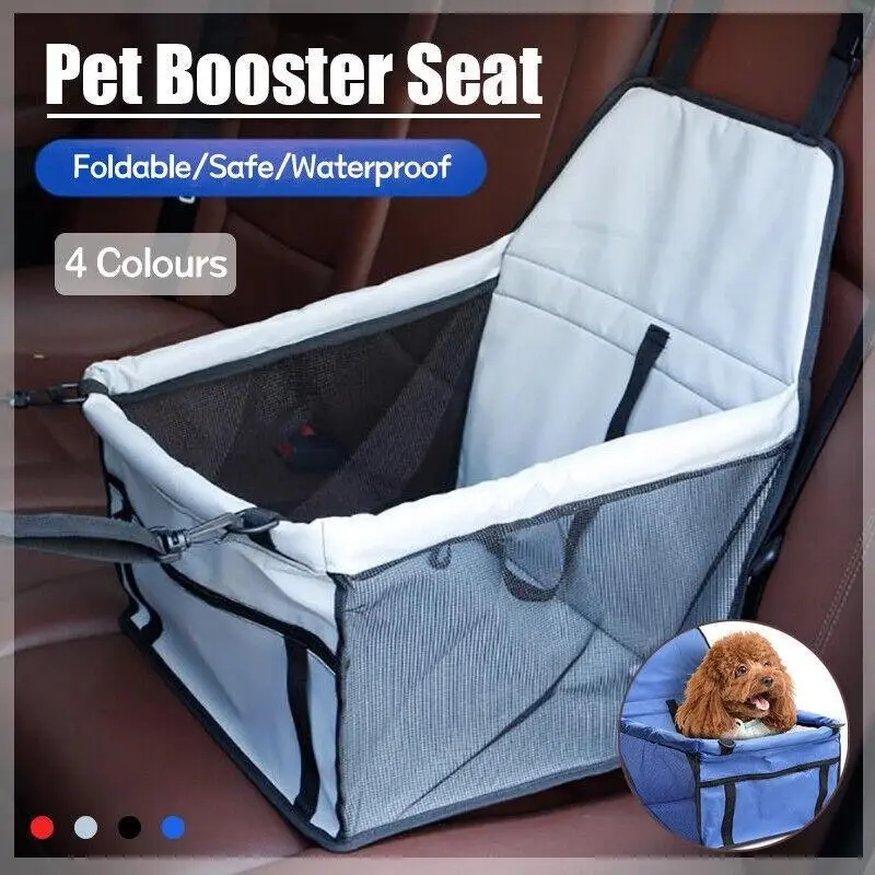 Pet Car Booster Seat Puppy Cat Dog Auto Carrier Travel Protector Safety Basket