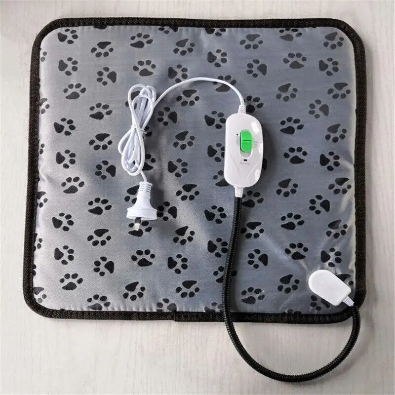 Waterproof Pet Electric Heat Heated Heater Pad Mat Heating Blanket Dog Cat Au