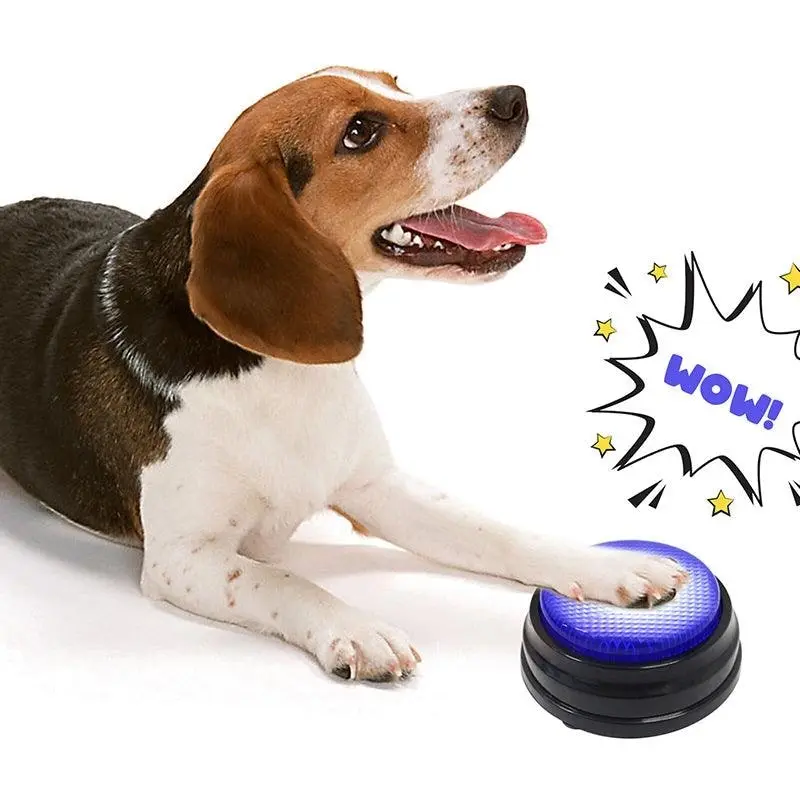 Pet Starter Recordable Talking Speaking Buttons Dog Training Communication Toys