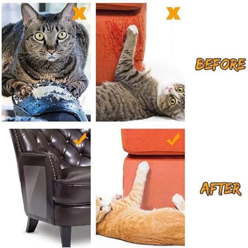 Cat Couch Sofa Scratch Guard Stickers Pet  Anti-Scratching Furniture  Protector Au