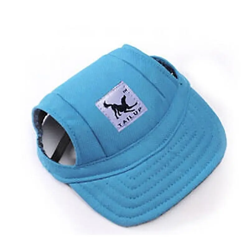 Dog Baseball Cap Outdoor Pet Sun Hat Summer Canvas Visor Puppy S Size