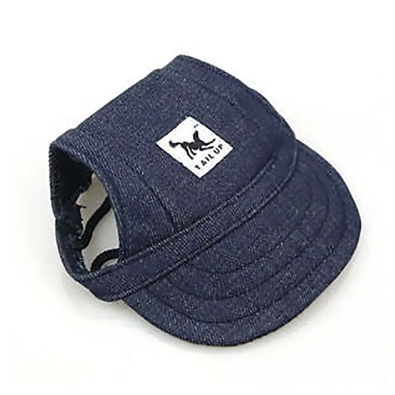 Dog Baseball Cap Outdoor Pet Sun Hat Summer Canvas Visor Puppy S Size