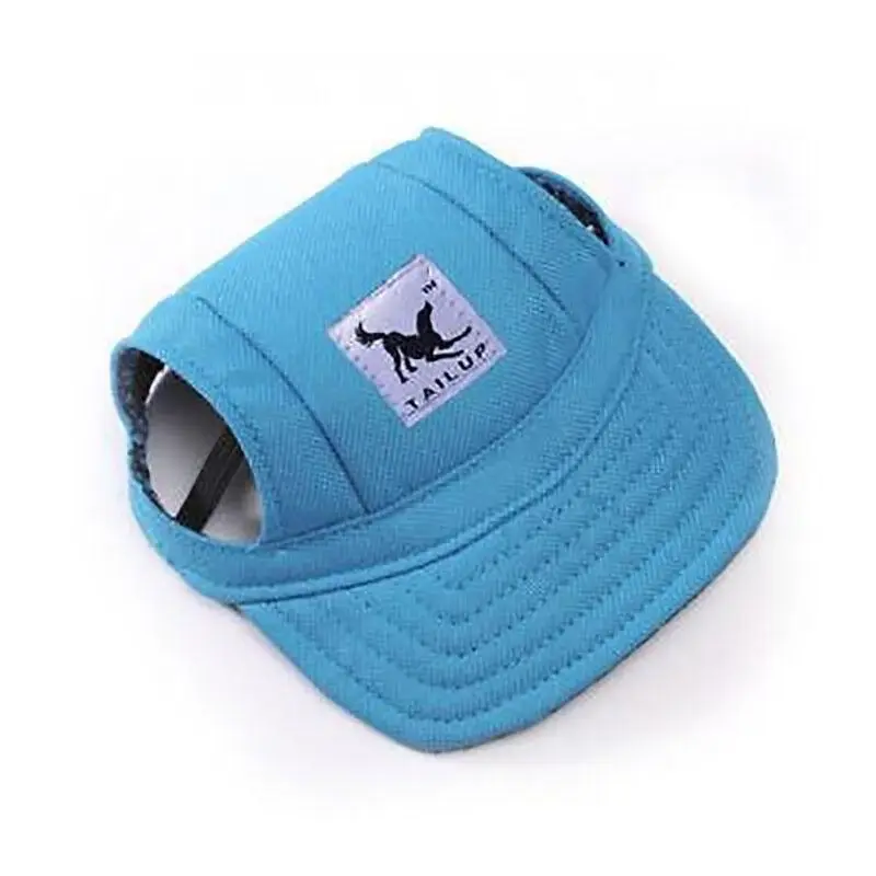 Dog Baseball Cap Outdoor Pet Sun Hat Summer Canvas Visor Puppy S Size