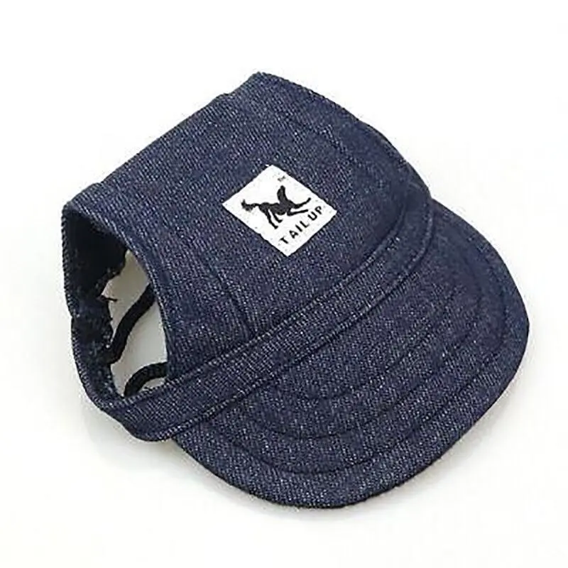 Dog Baseball Cap Outdoor Pet Sun Hat Summer Canvas Visor Puppy S Size