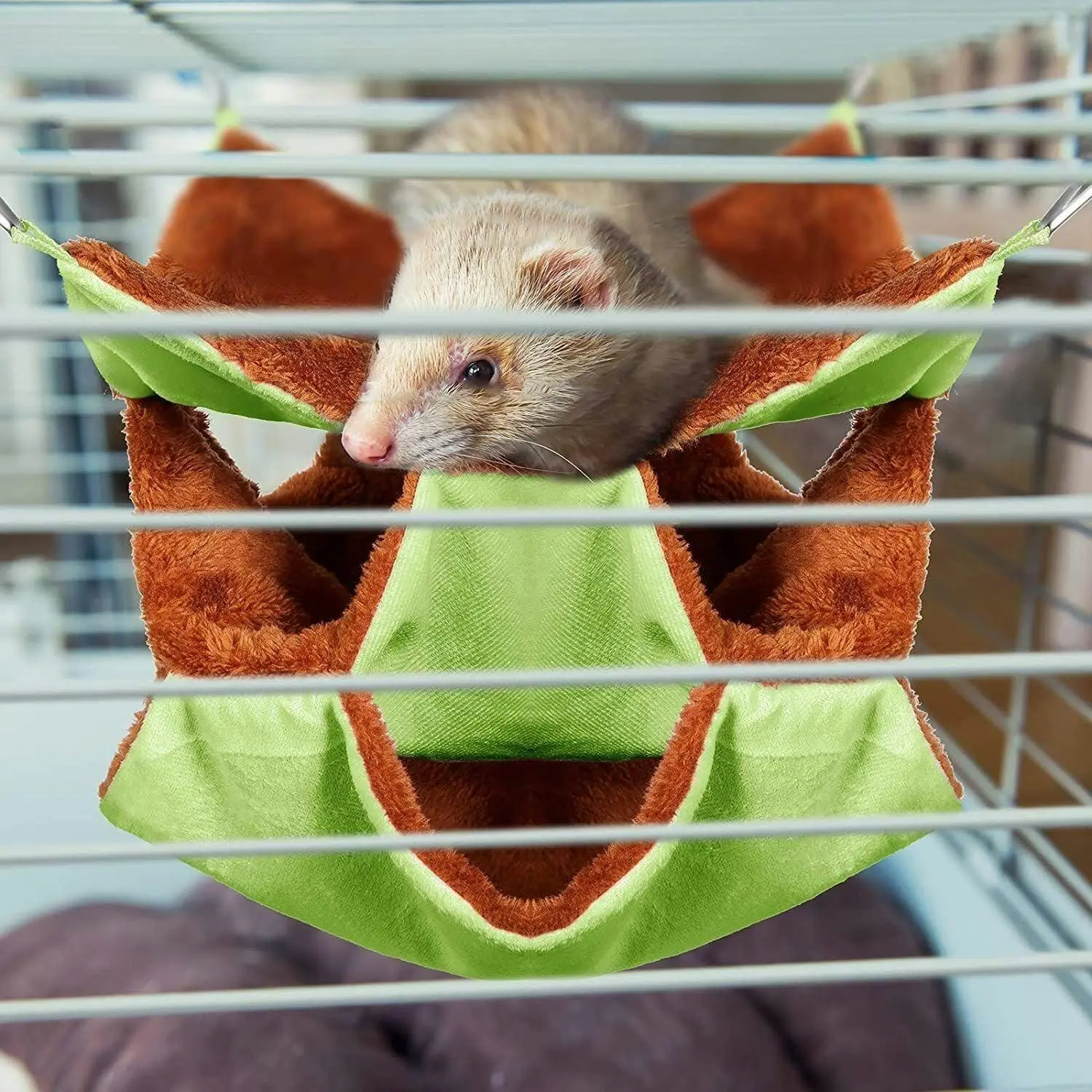 New Guinea Pig Rat Hammock Hamster Ferret Hanging Nest Mice Bed Toy Warmer House