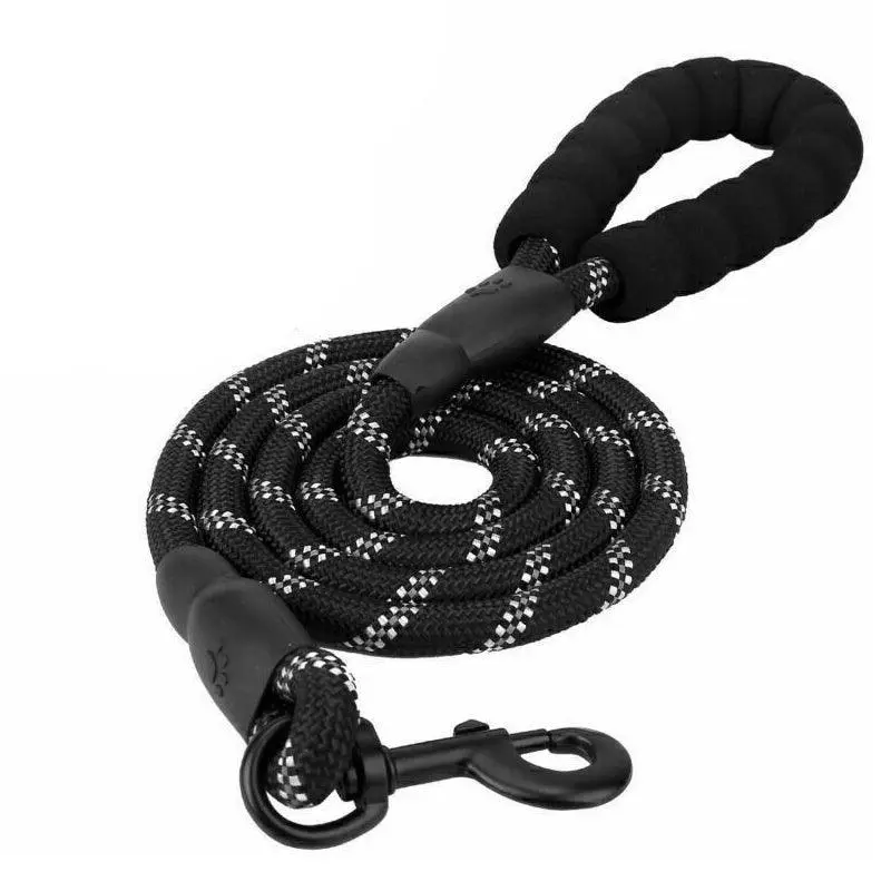 Nylon Training Dog Leash Heavy Duty Pet Products Strong Rope Recall Lead Leashes