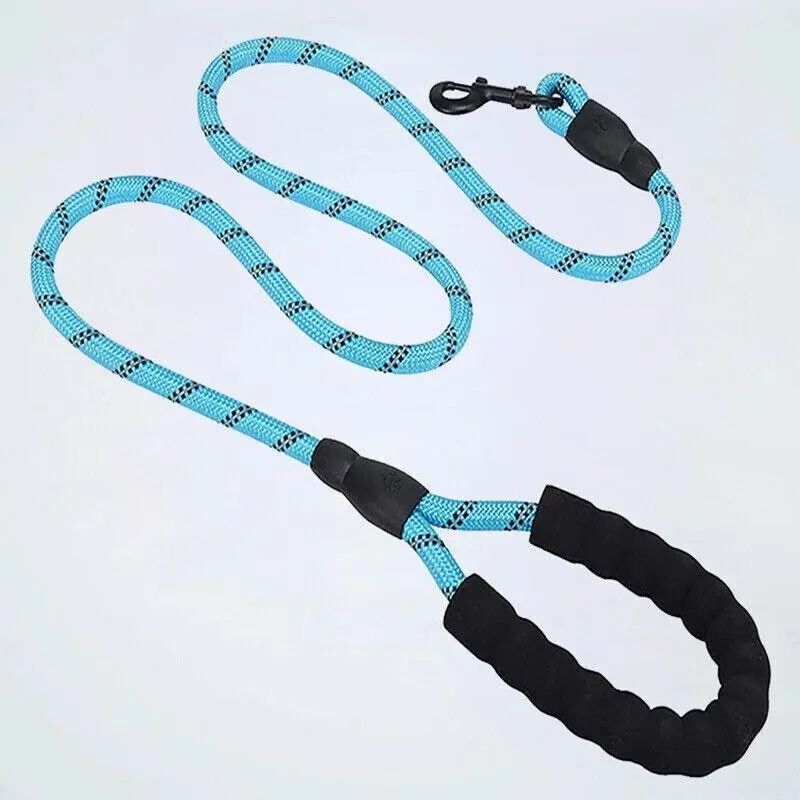 Nylon Training Dog Leash Heavy Duty Pet Products Strong Rope Recall Lead Leashes