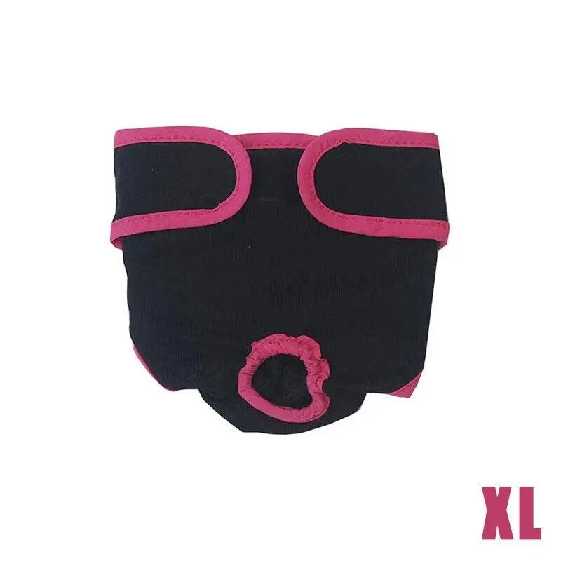 Xs-Xl Dog Pet Female Nappy Diapers Shorts Season Sanitary Pants Undiesunderpants