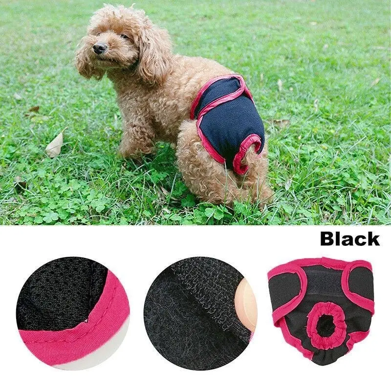 Xs-Xl Dog Pet Female Nappy Diapers Shorts Season Sanitary Pants Undiesunderpants