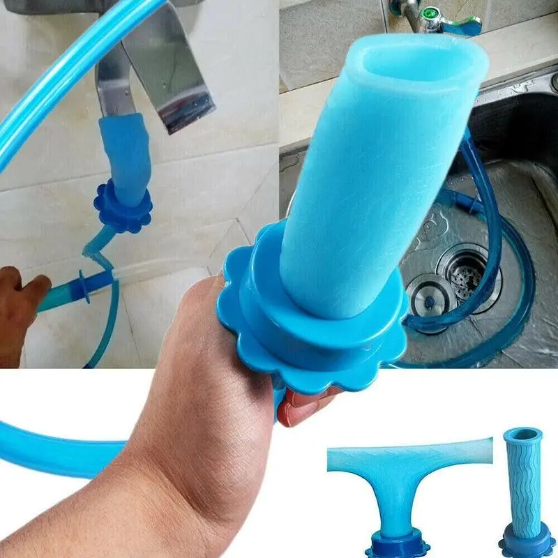 Pet Shower Connector Wash Hose Attachment Sprinkler Handheld Rinser Dogs Bathing