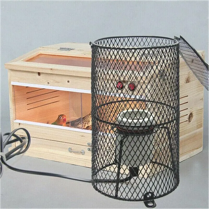 200W E27 Reptile Ceramic Heat Lamp Holder Light Bulb Switch Cage Pet Brooder