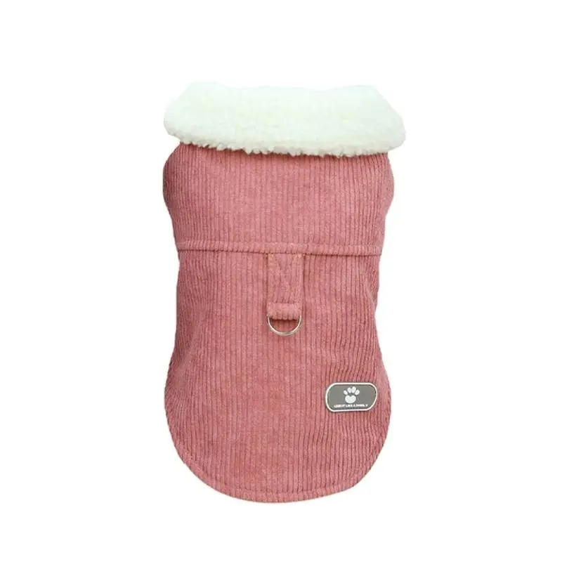 Pet Dog Clothes Jackets Warm Jumper Windproof Puppy Winter Coat Clothes Clothing Watermelon Red