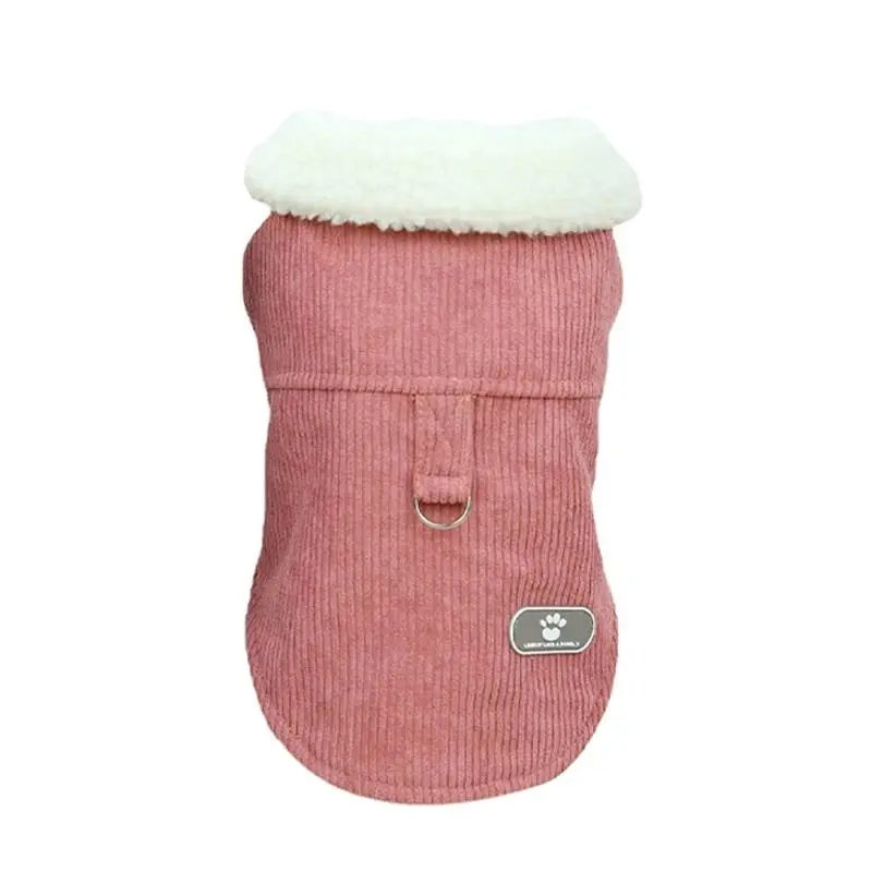 Pet Dog Clothes Jackets Warm Jumper Windproof Puppy Winter Coat Clothes Clothing Watermelon Red