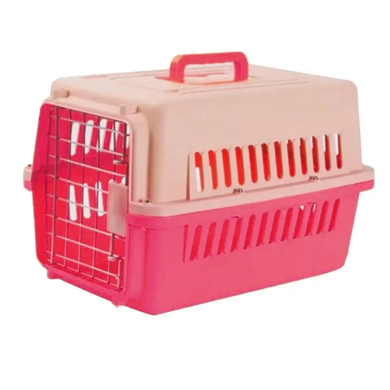 S Size Dog Cat Rabbit Portable Tote Crate Pet Carrier Kennel Travel Airline Carry Bag