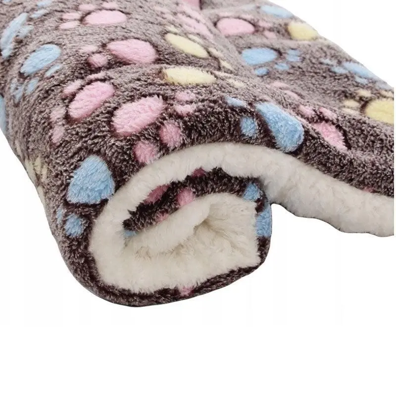 M Size Puppy Dog Cat Cushion Mattress Blanket Bed Soft Warm Pet Pad Winter Kennel House