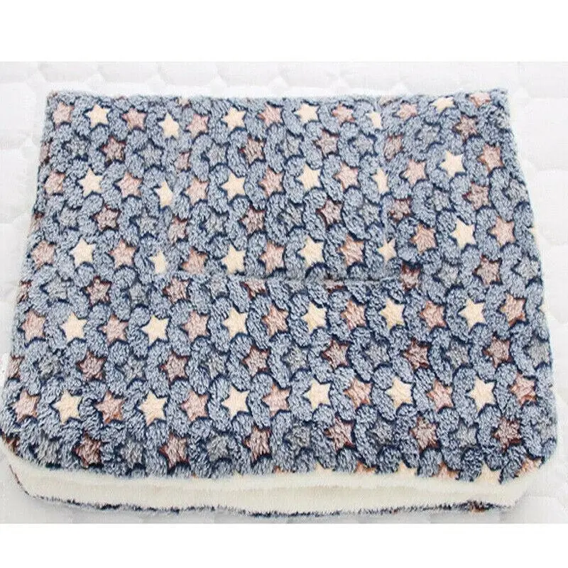 S Size Puppy Dog Cat Cushion Mattress Blanket Bed Soft Warm Pet Pad Winter Kennel House