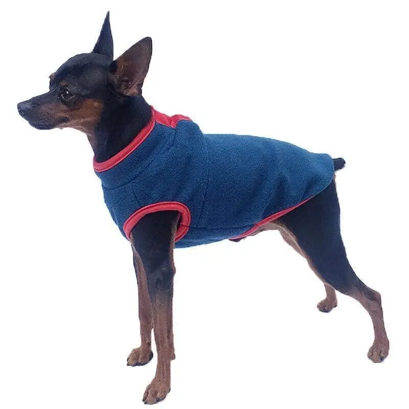 M Pet Dog Puppy Winter Warm Fleece Jumper Vest Coat Jacket Apparel Clothes Outdoor