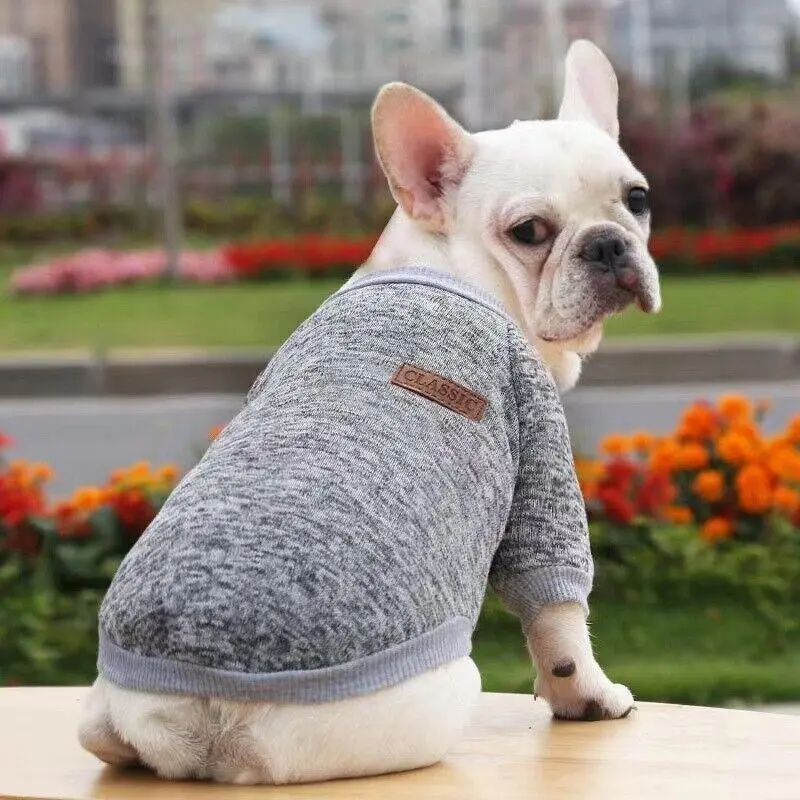 XS Size Cute Pet Dog Warm Jumper Sweater Clothes Puppy Cat Knitwear Knitted Coat Winter