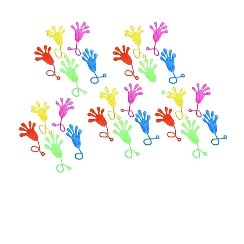 Up25Xsticky Hands Stretchy Jelly Kids Toy Party Favour Novelty Gift Stock Filler