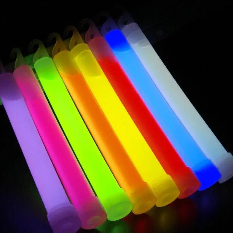 50 X 6 Inch Mixed Glow Sticks Party Rave Light Disco Glow In Dark