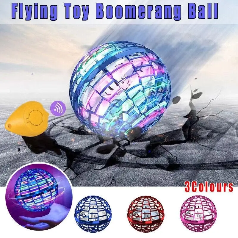 Mini Hand Ufo Drone Flying Ball For Kids Toys Helicopter Hover Quadcopter Gift