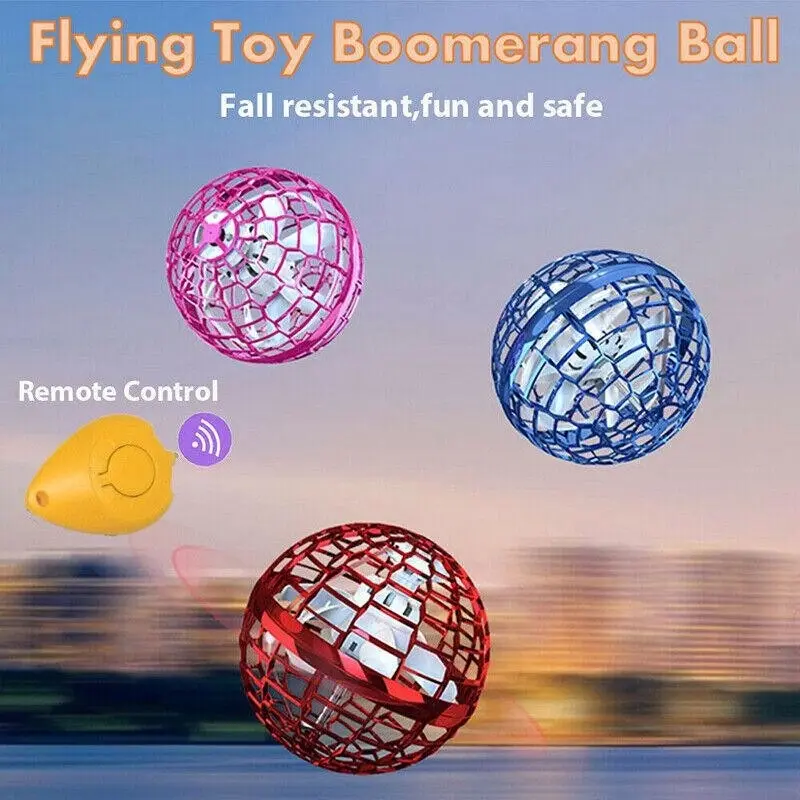 Mini Hand Ufo Drone Flying Ball For Kids Toys Helicopter Hover Quadcopter Gift