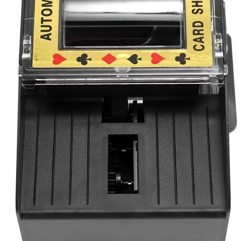 2 Deck Automatic Card Shuffler Poker Cards Shuffling Machine Casino Playing Game