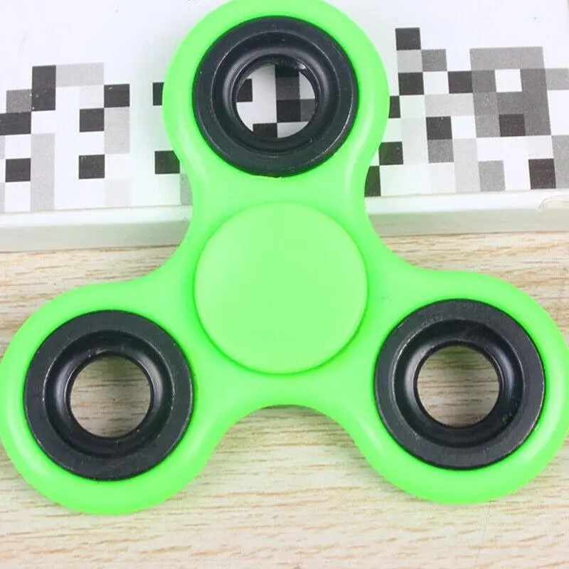 3D Fidget Hand Finger Spinner Edc Focus Stress Reliever Toys For Kids