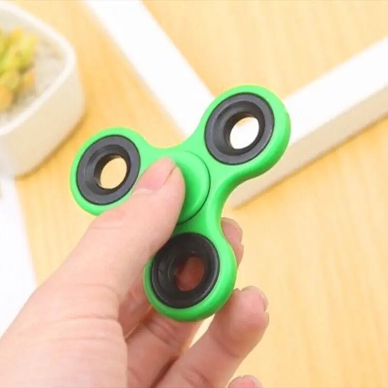 3D Fidget Hand Finger Spinner Edc Focus Stress Reliever Toys For Kids