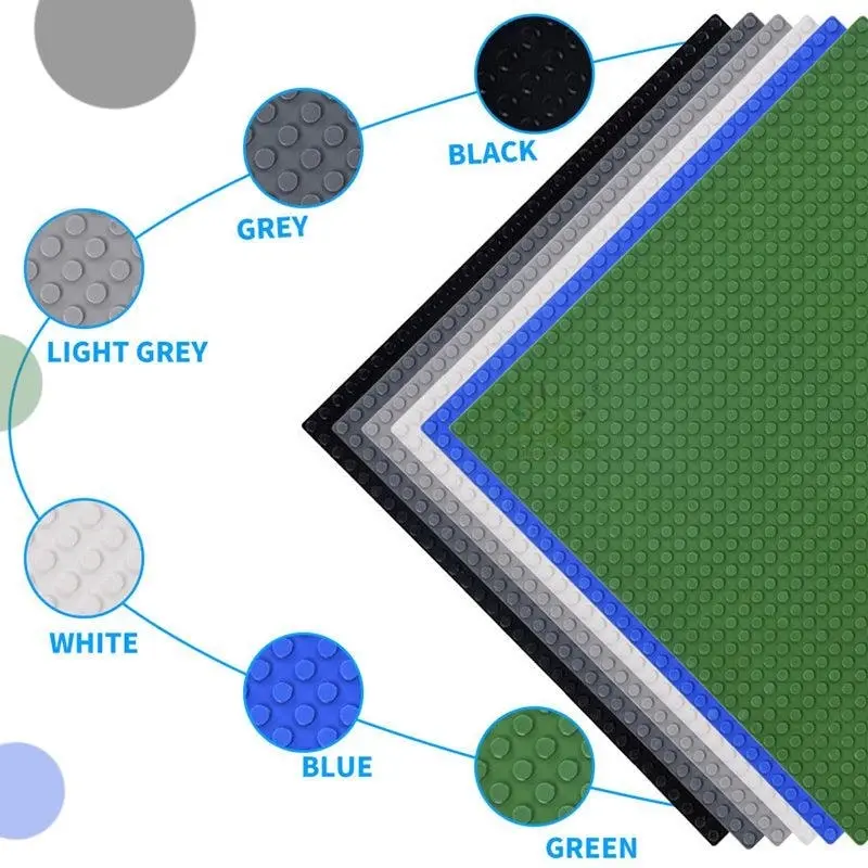 Large 32x32 Studs (SS) 25.5x25.5cm BASE PLATE Compatible Construction Block AU