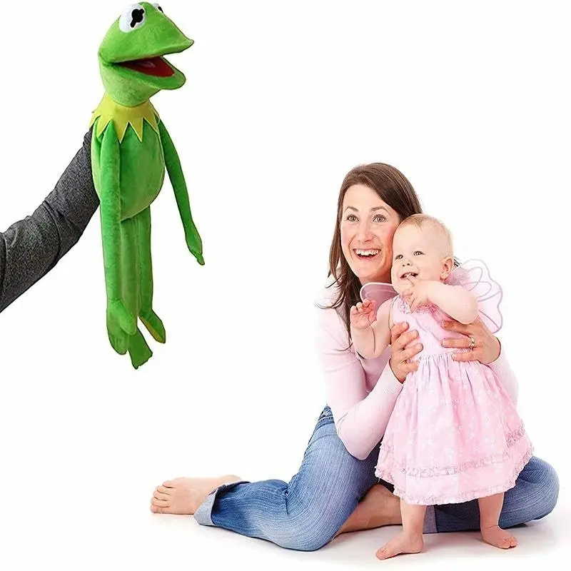 23" Kermit the Frog Hand Puppet Soft Toy Plush Stuffed Doll Kid's Gift Birthday