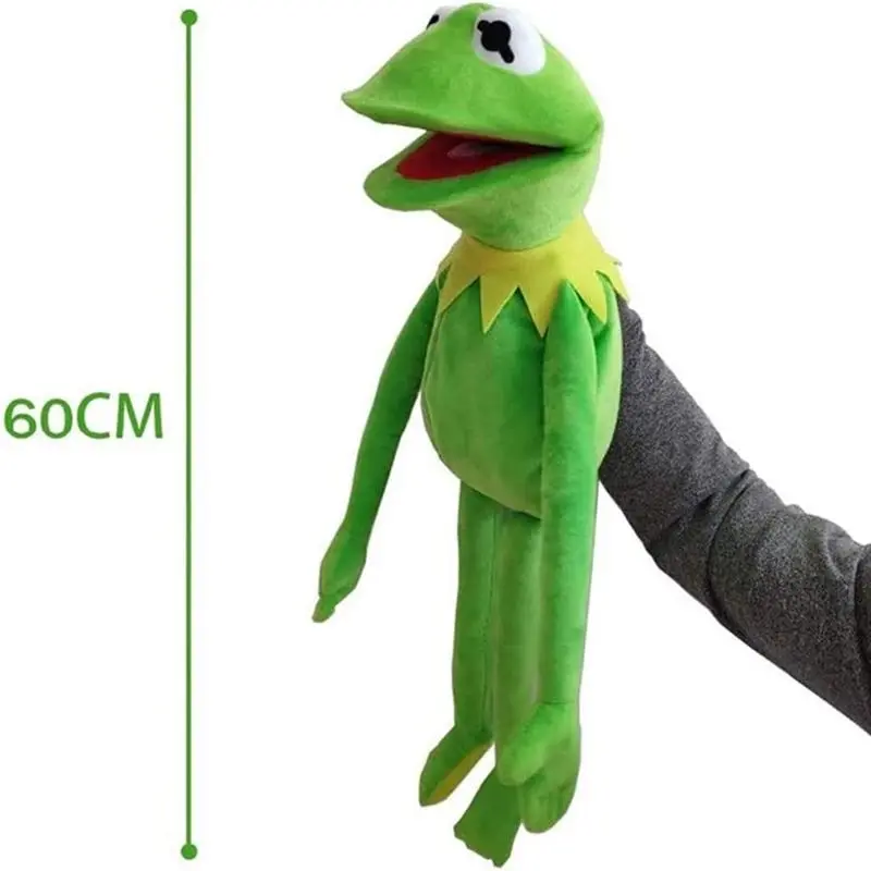 23" Kermit the Frog Hand Puppet Soft Toy Plush Stuffed Doll Kid's Gift Birthday